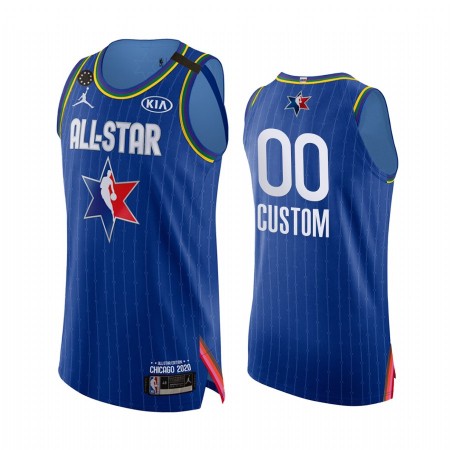 2020 All-Star Custom Jordan Brand Kobe Forever Sininen Pelipaidat Swingman - Miesten